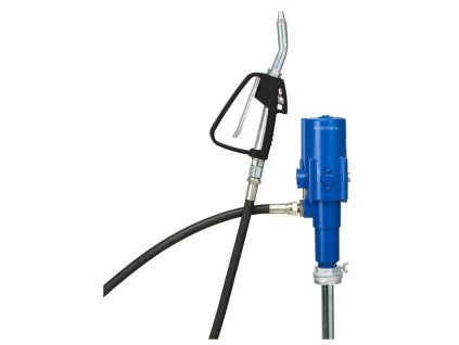 ÖL-DISPENSIONSPUMPE (für 60 l Fass, Schlauch, Zapfpistole)