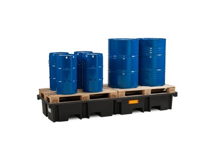 BINDETUBE PE FÜR 2X EURO PALETTE (4x 200 l Fass)