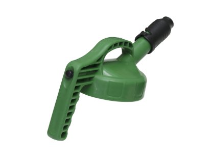 DECKEL MIT SPÜLE 12cm x Ø 24mm (GRÜN)