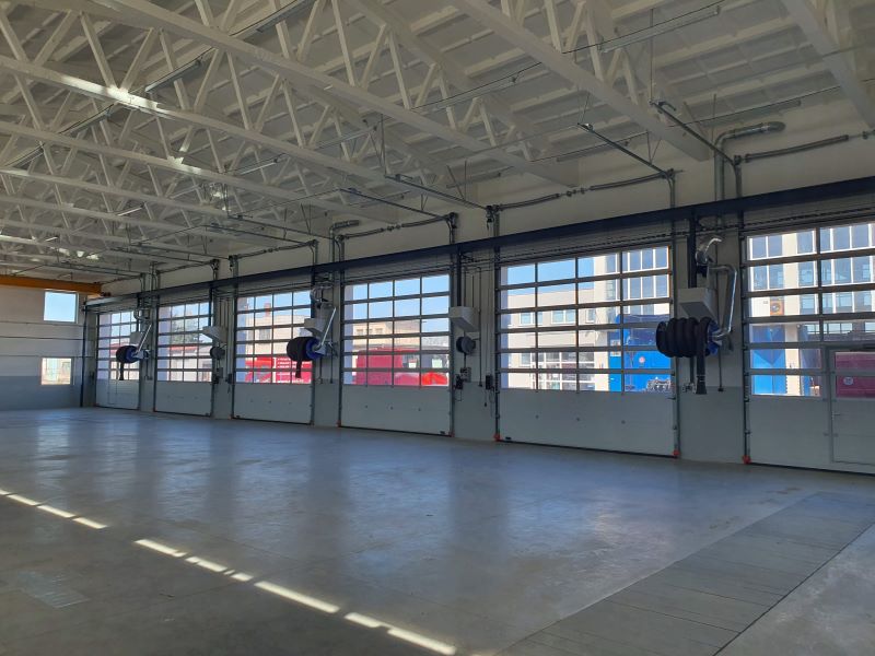 Odsávání výfukových zplodin SCANIA Pardubice