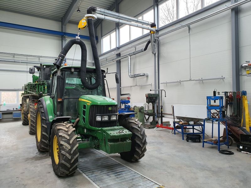 Agrozet České Budějovice Absaugung