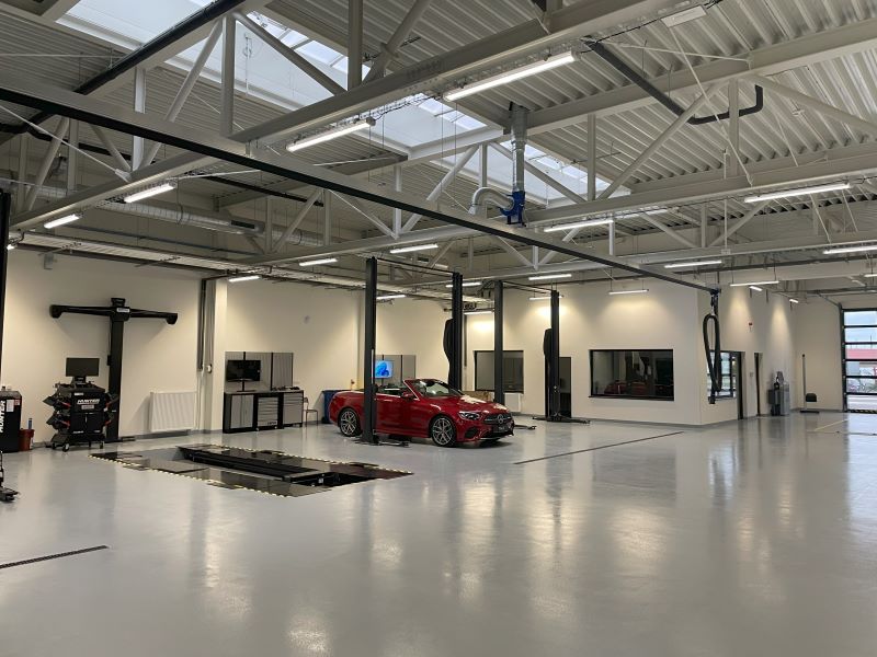 Fa Rene Mercedes-Benz Abgasabsaugung