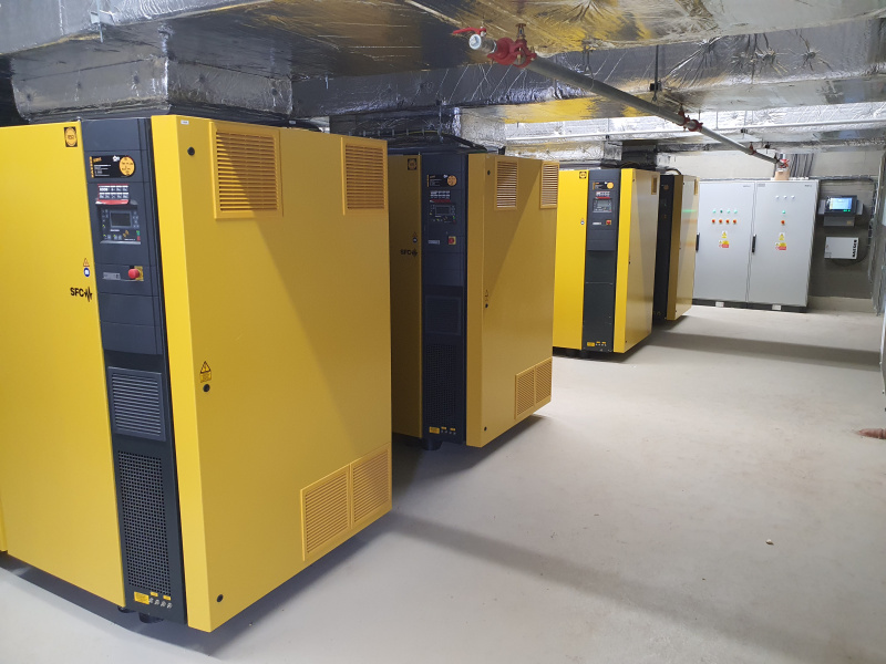 Technologie für Druckluft