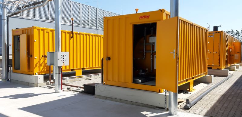 Kraftstoffwirtschaft – Rechenzentrum Zeleneč