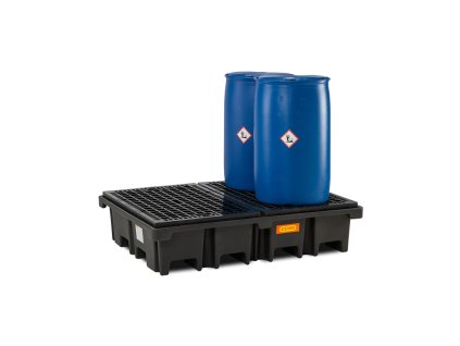 BRENNENDER PE-BEHÄLTER MIT PE-WURZEL (4 x 200 l Fass)