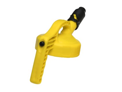 VEKO S VÝLEVKOU 12cm x Ø 24mm (ŽLTÁ)