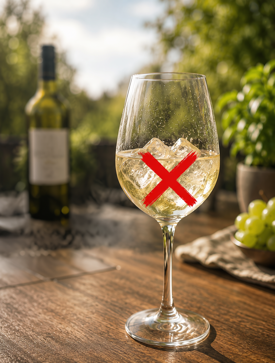 Ice Cubes in Wine – Yes or No? How to Chill Wine Without Diluting It