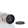Adjustable Electric Salt and Pepper Grinder Silver USB