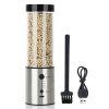 Adjustable Electric Salt and Pepper Grinder Silver USB