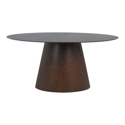 Bolton Dining Table — tmavo hnedá