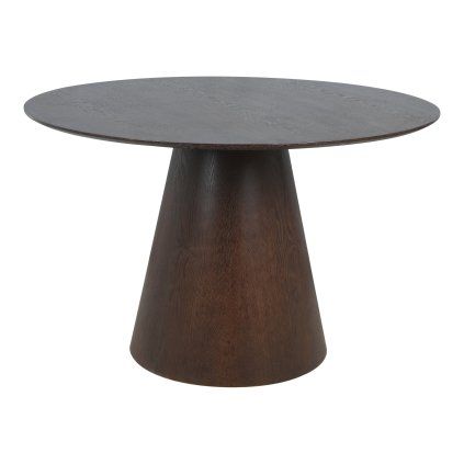 Bolton Dining Table — tmavo hnedá