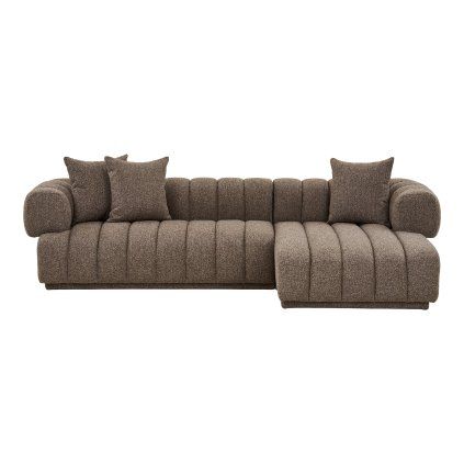 Aurora Lounge sofa — hnedá
