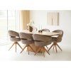 Dover Dining Chair — hnedá, otočná