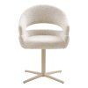 Dover Dining Chair — Beige marbled, otočná