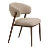 Cavi Dining Chair — Sand / Walnut