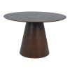 Bolton Dining Table — tmavo hnedá