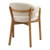 Dunkirk Dining Chair — Natural / Beige, s opierkami