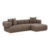 Aurora Lounge sofa — hnedá