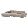 Clyde Lounge sofa — Stone Grey