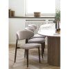 Athens Dining Table — White / Brown