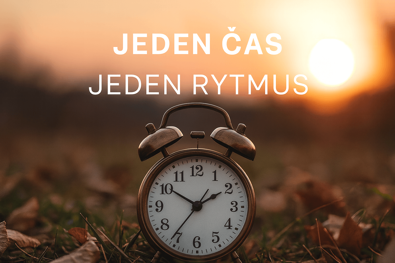 Proč podporujeme jeden, astronomicky správný čas