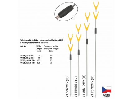 Vidlička teleskopická VT