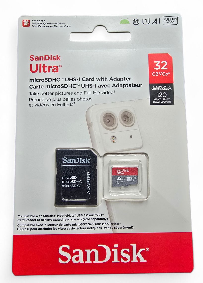 SanDisk Ultra microSD 32 GB s SD adaptérem