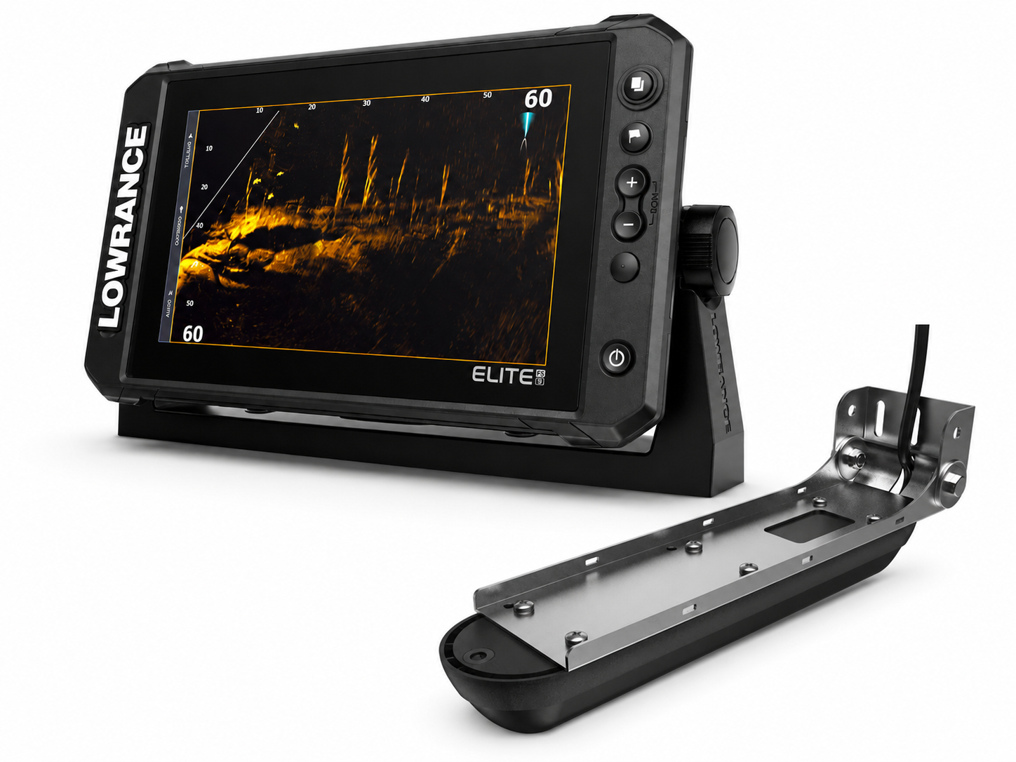 Kompletní zapůjčená sada Lowrance Elite FS 9 se sondou Active Imaging 3v1
