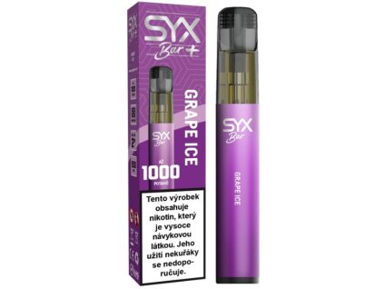 YX BAR jednorázová e cigareta Grape Ice