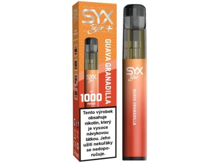 SYX BAR jednorázová e cigareta Guava Granadilla