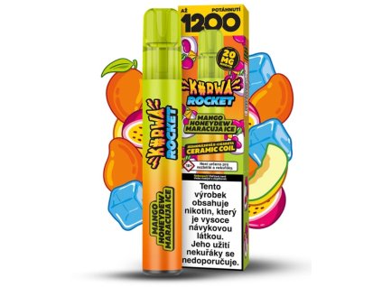 KURWA ROCKET MANGO HONEYDEW MARACUJA ICE