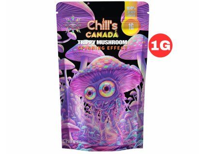 CHILLS CANADÁ TRIPPY MUSHROOM (1g) - SPINNING EFFECT KVĚTY