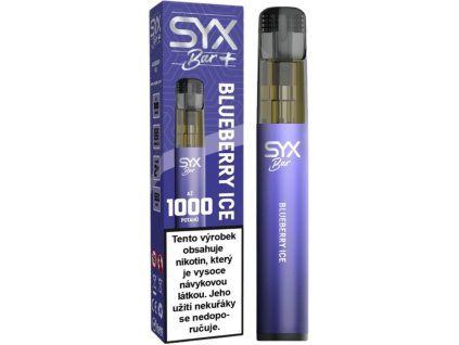 syx bar blueberry ice