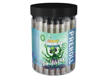 Funky Alien 85x295mm Bottle v1