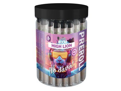 High Lion 85x295mm Bottle v1