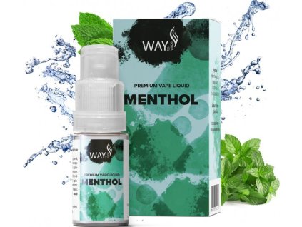 liquid way to vape menthol 10ml 0mg