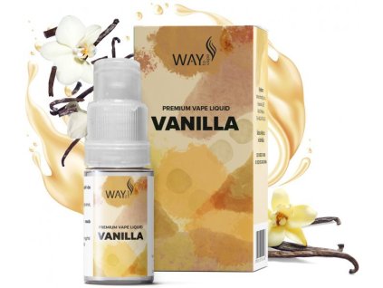 liquid way to vape vanilla 10ml 0mg
