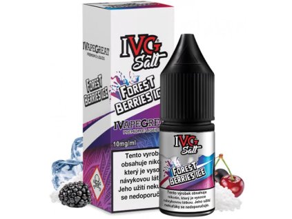 liquid ivg salt forest berries ice 10ml 20mg