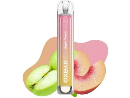 oxva oxbar c800 elektronicka cigareta apple peach 16mg