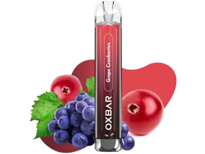 oxva oxbar c800 elektronicka cigareta grape cranberries 16mg