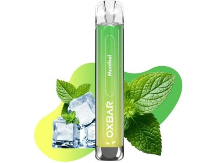 oxva oxbar c800 elektronicka cigareta menthol 16mg