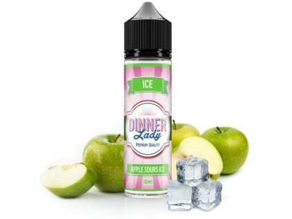 prichut dinner lady sv ice 10ml apple sours ice