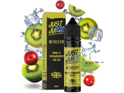 prichut just juice sv 10ml kiwi cranberry on ice