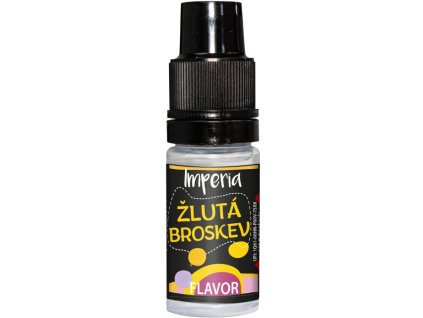 prichut imperia black label 10ml yellow peach zluta broskev