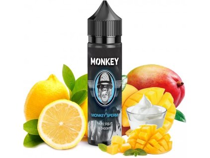 prichut monkey liquid shake and vape monkey sperm 10ml