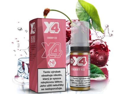 liquid x4 bar juice chladiva tresen cherry ice 10ml 10mg