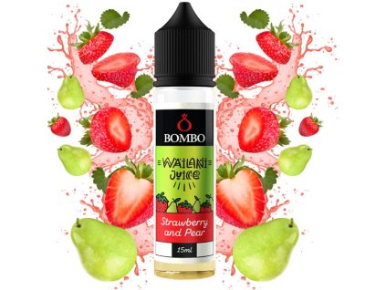 prichut bombo wailani juice sv 15ml strawberry and pear jahoda s hruskou