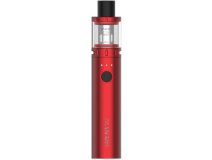 smoktech vape pen v2 elektronicka cigareta 1600mah red