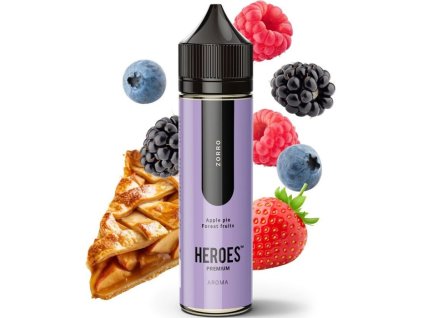 prichut provape heroes sv 10ml zorro jablecny kolac s lesnim ovocem