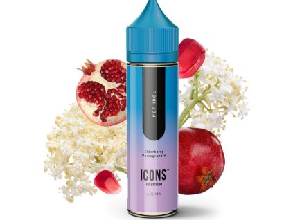 prichut provape icons sv 10ml pop idol cerny bez granatove jablko